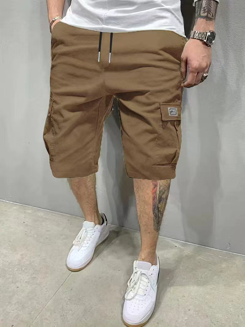 Lyman - Pantaloni Cargo con Coulisse