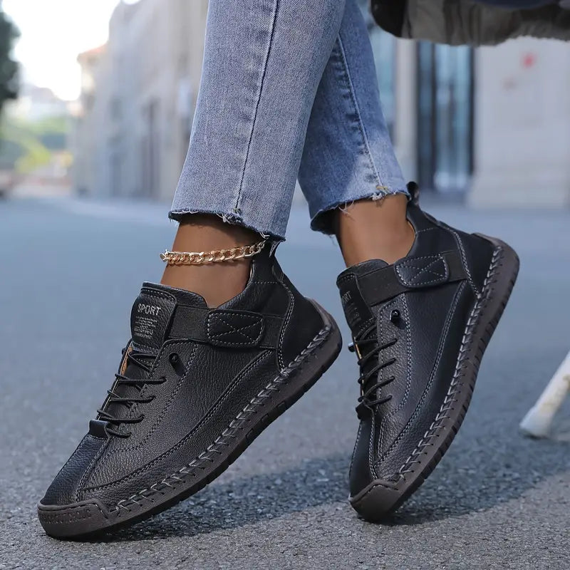Emiline - Sneakers in pelle per donna Slip-On