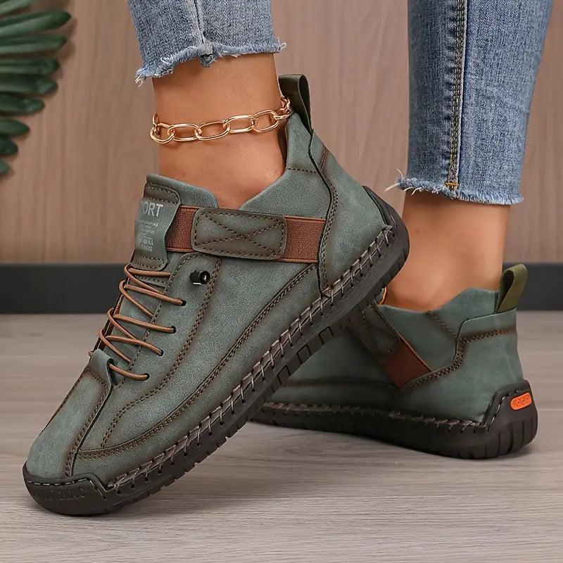 Emiline - Sneakers in pelle per donna Slip-On