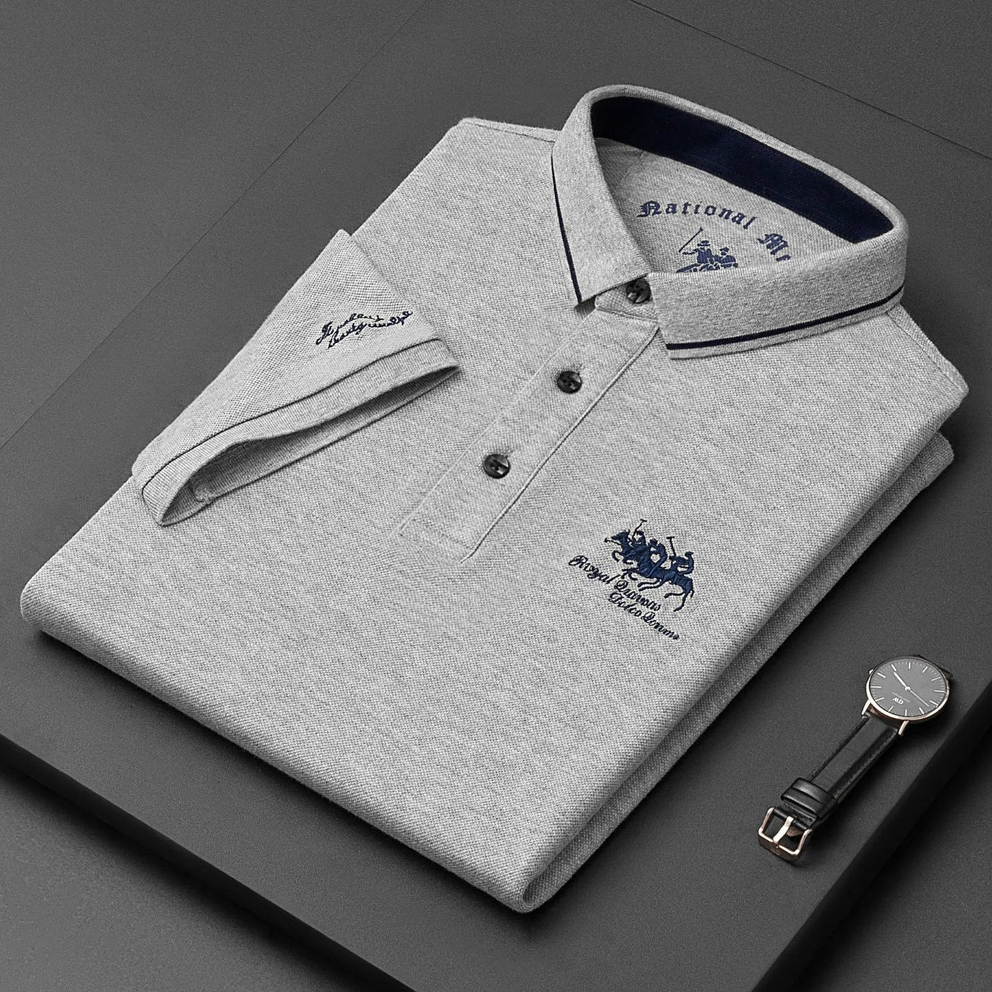 Norrel - Polo in Cotone Slim Fit