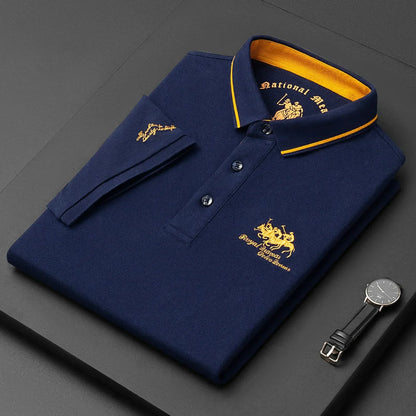Norrel - Polo in Cotone Slim Fit