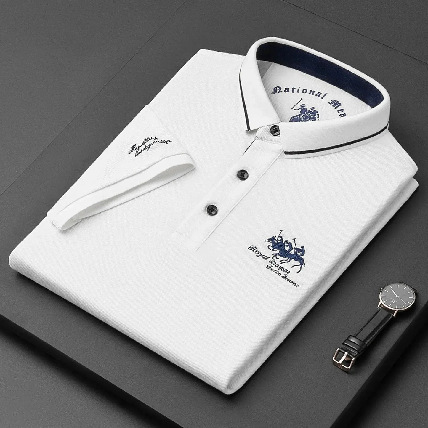 Norrel - Polo in Cotone Slim Fit