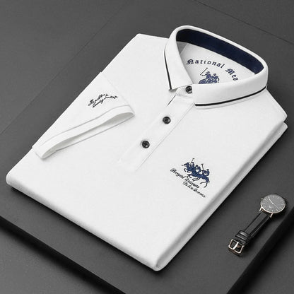 Norrel - Polo in Cotone Slim Fit