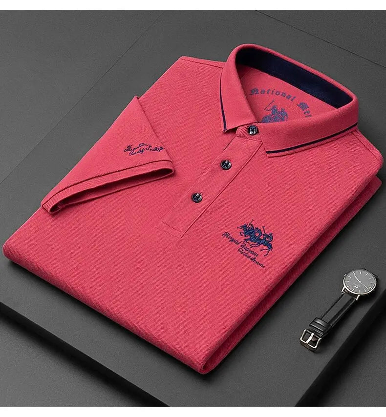 Norrel - Polo in Cotone Slim Fit