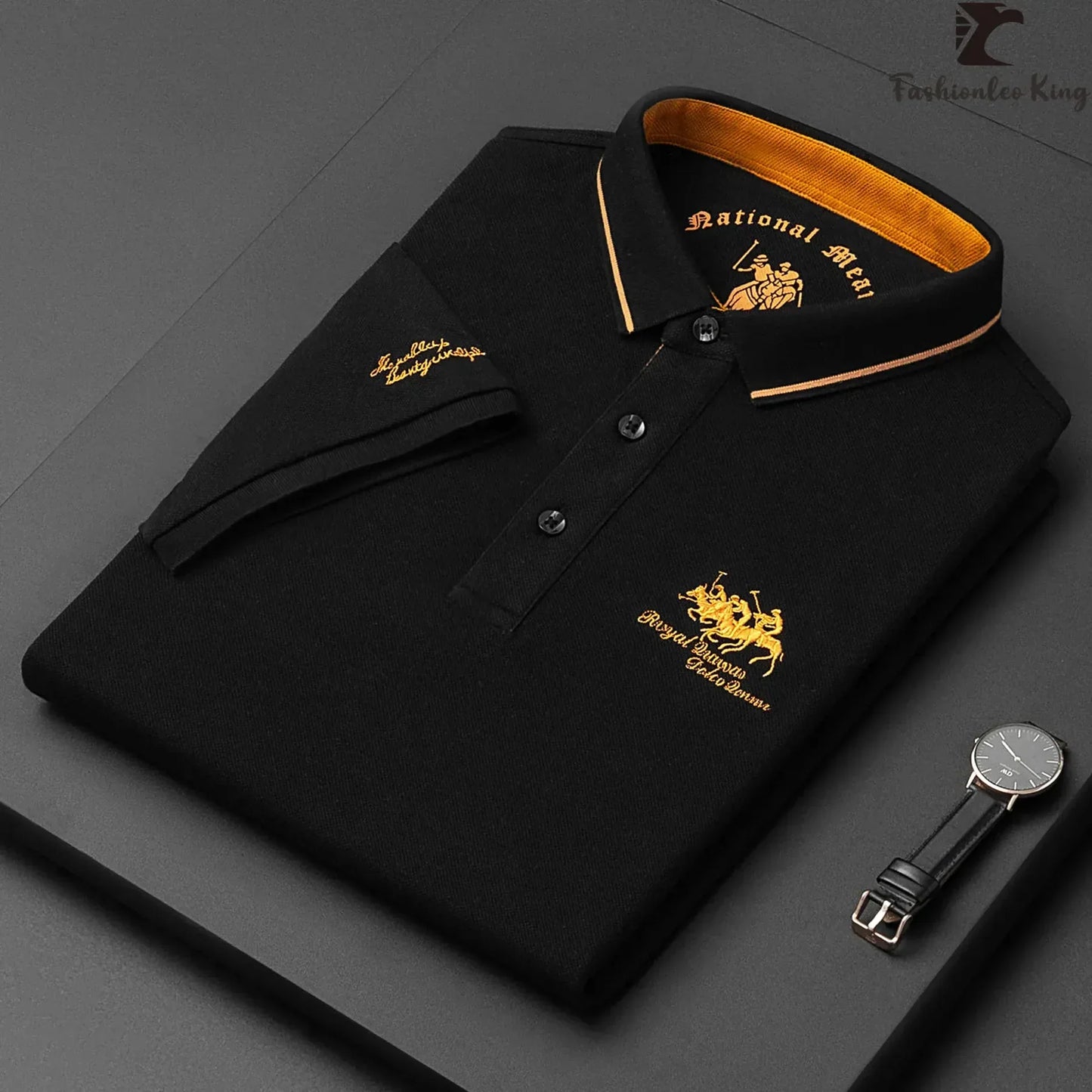 Norrel - Polo in Cotone Slim Fit