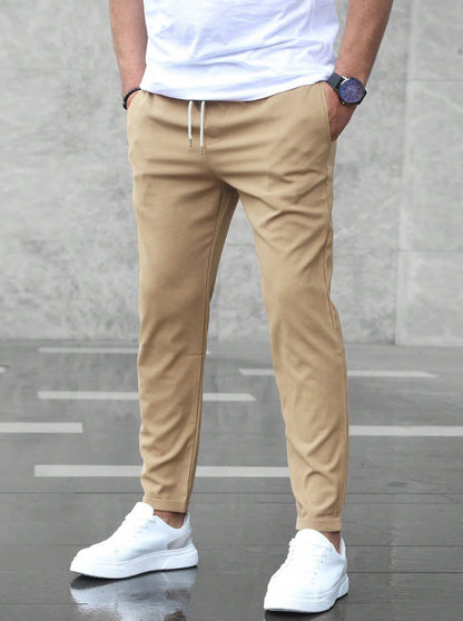 Valden - Pantaloni stretch leggeri da uomo
