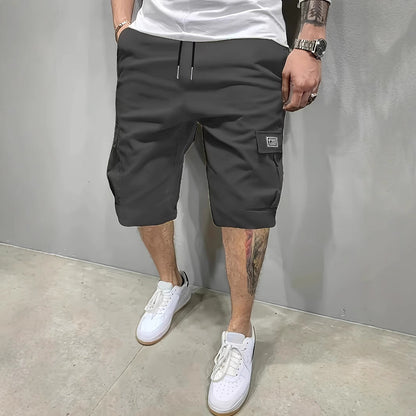 Lyman - Pantaloni Cargo con Coulisse