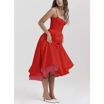 Alenya - Abito Midi in Tulle High-Low