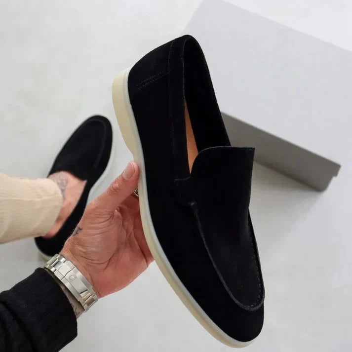 Varello - Mocassini in suede per uomo