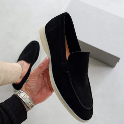 Varello - Mocassini in suede per uomo