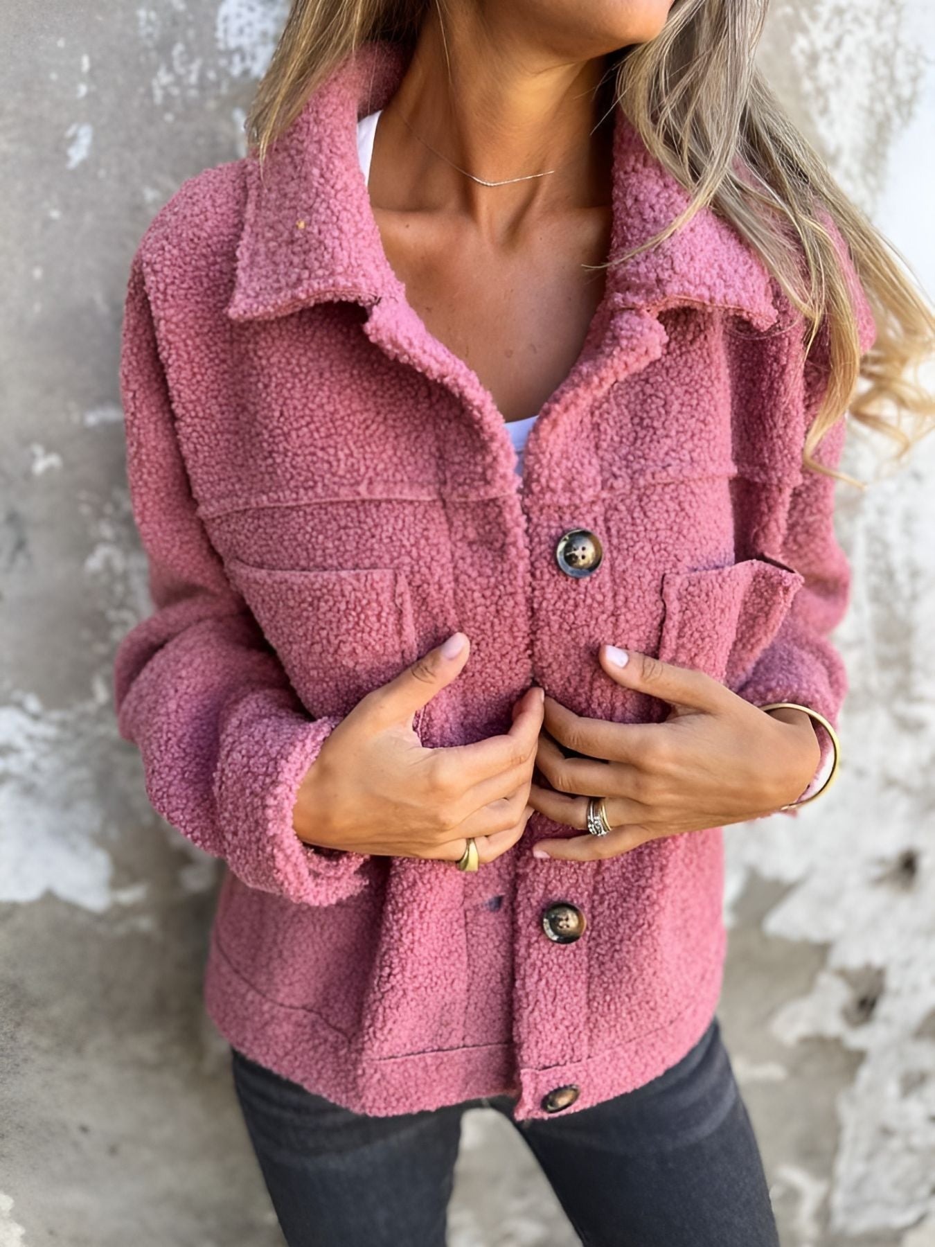 Jaclyn - Cappotto fluido per il passaggio