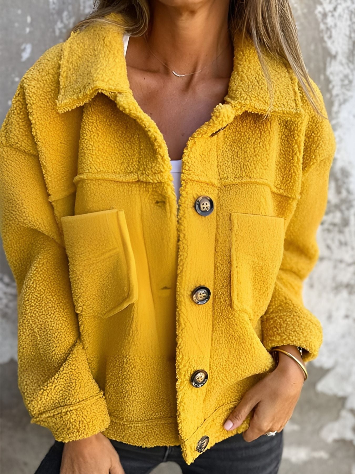 Jaclyn - Cappotto fluido per il passaggio