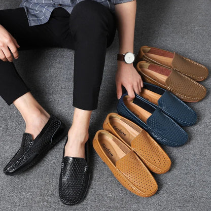 Levaro - Mocassini Slip-On da Uomo