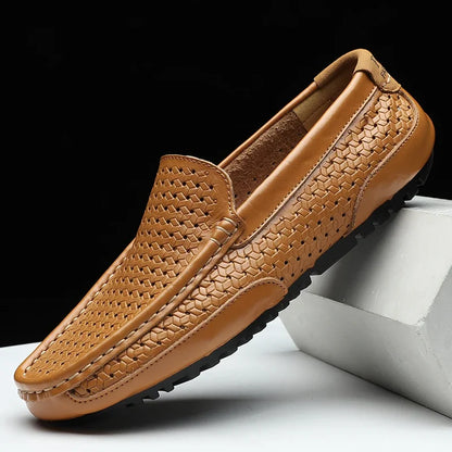 Levaro - Mocassini Slip-On da Uomo