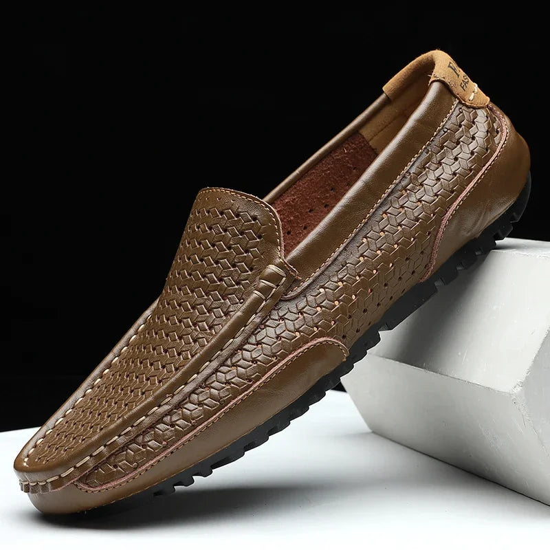 Levaro - Mocassini Slip-On da Uomo