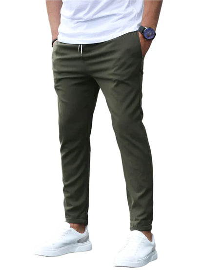 Dillon - Pantaloni in Cotone Stretch Slim-Fit