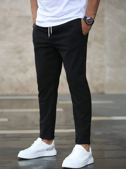 Dillon - Pantaloni in Cotone Stretch Slim-Fit