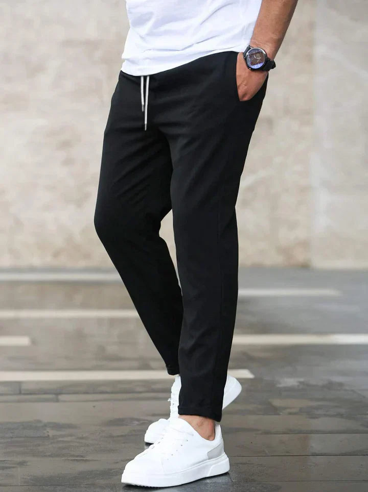 Dillon - Pantaloni in Cotone Stretch Slim-Fit