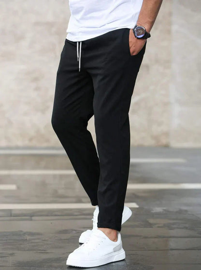 Dillon - Pantaloni in Cotone Stretch Slim-Fit