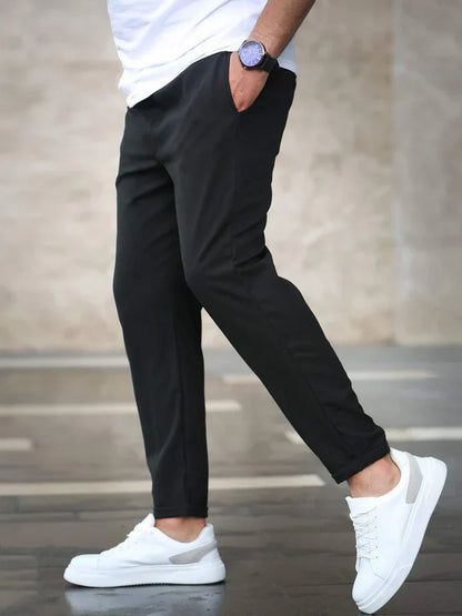 Dillon - Pantaloni in Cotone Stretch Slim-Fit