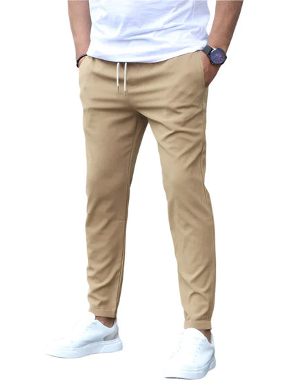 Dillon - Pantaloni in Cotone Stretch Slim-Fit