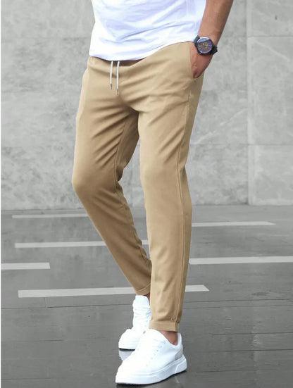 Dillon - Pantaloni in Cotone Stretch Slim-Fit