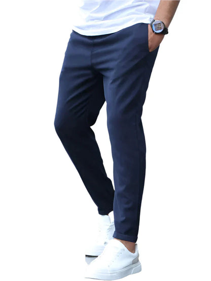 Dillon - Pantaloni in Cotone Stretch Slim-Fit