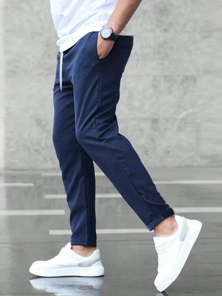 Dillon - Pantaloni in Cotone Stretch Slim-Fit