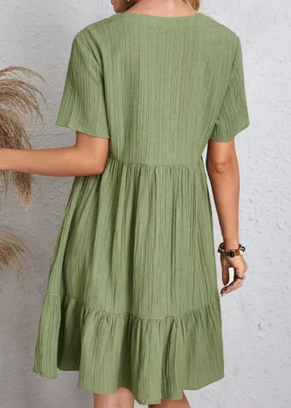 Deidre - Abito fluido con strati