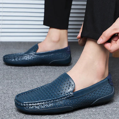 Levaro - Mocassini Slip-On da Uomo