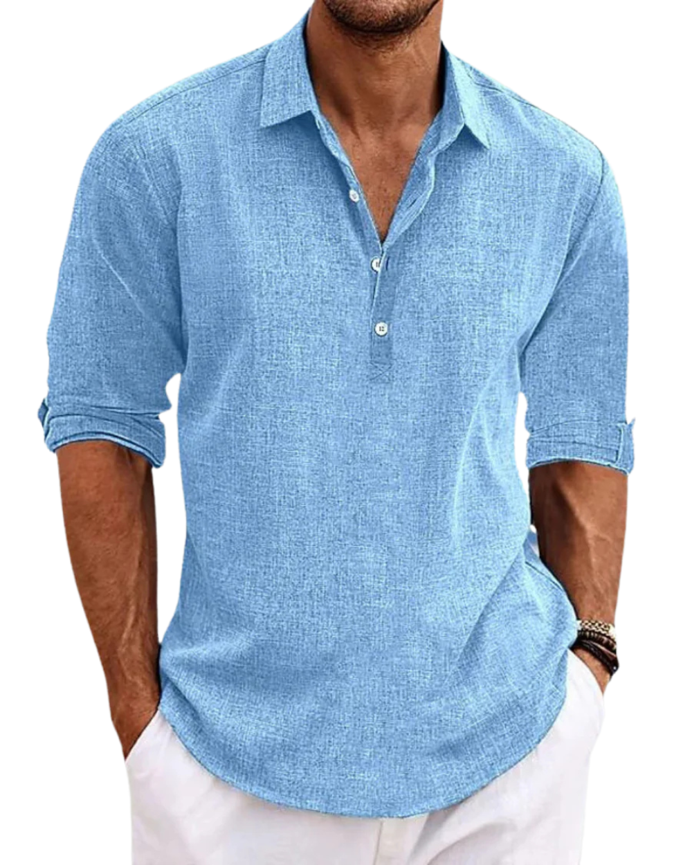 Breyden - Camicia in cotone sagomata