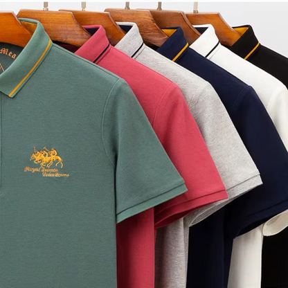 Norrel - Polo in Cotone Slim Fit