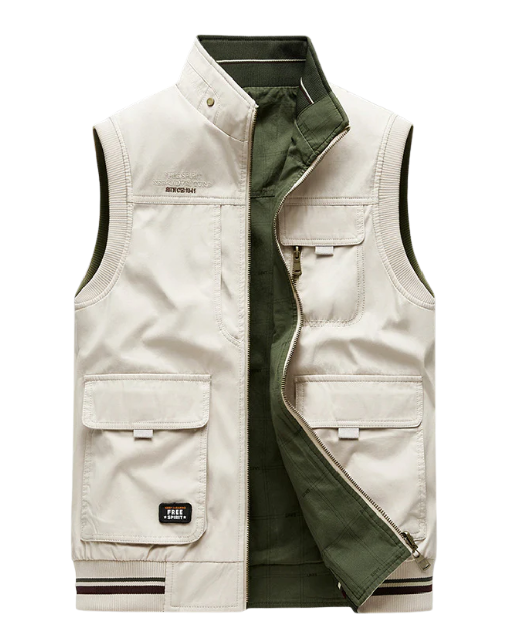 Norvik - Gilet slim a più tasche