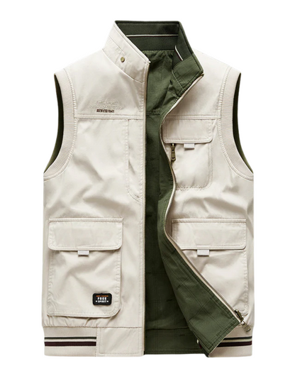 Norvik - Gilet slim a più tasche