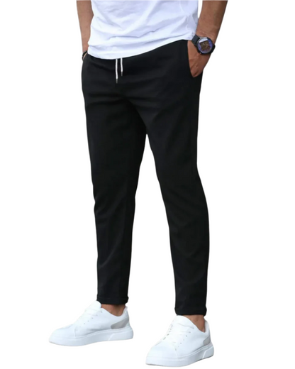 Dillon - Pantaloni in Cotone Stretch Slim-Fit
