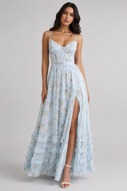 Isabelle - Abito A-Line con Spacco