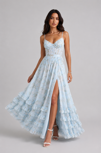 Isabelle - Abito A-Line con Spacco