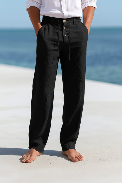 Matteo - Pantaloni in Lino Leggeri