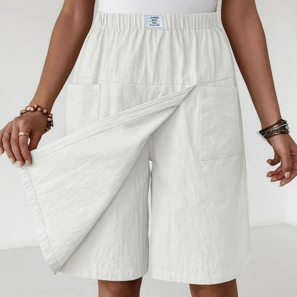 Fiora - Skort con effetto avvolgente