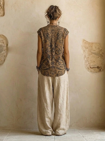Lorene - Completo Boho a Tre Pezzi