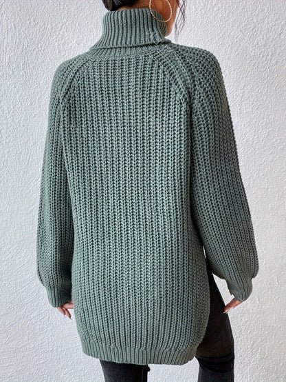 Lysette - Maglione a raglan con collo alto