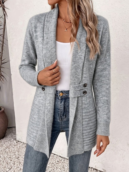 Felecia - Cardigan con cintura a metà lunghezza