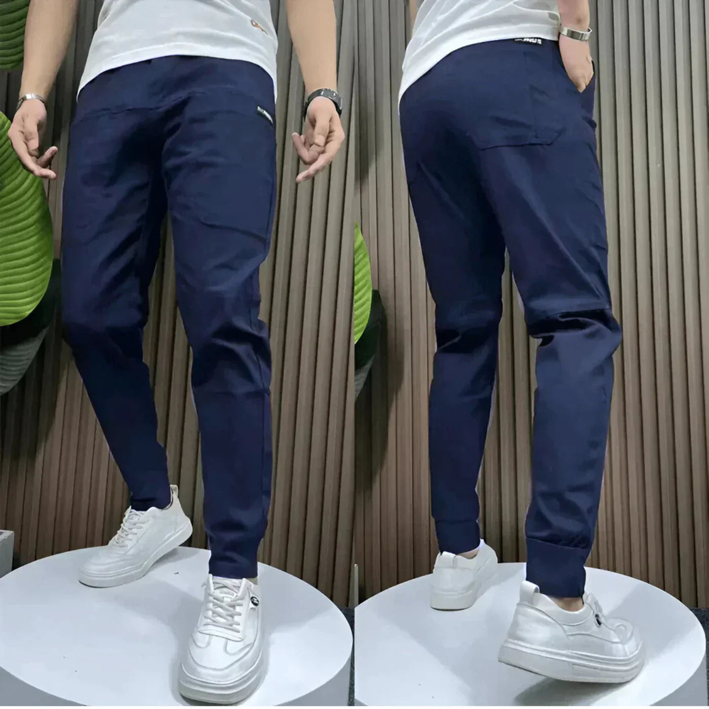 Jarred - Pantaloni Cargo Stretch da Uomo
