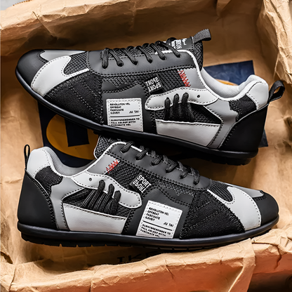 Ambrose - Sneakers Retro in Pelle e Mesh