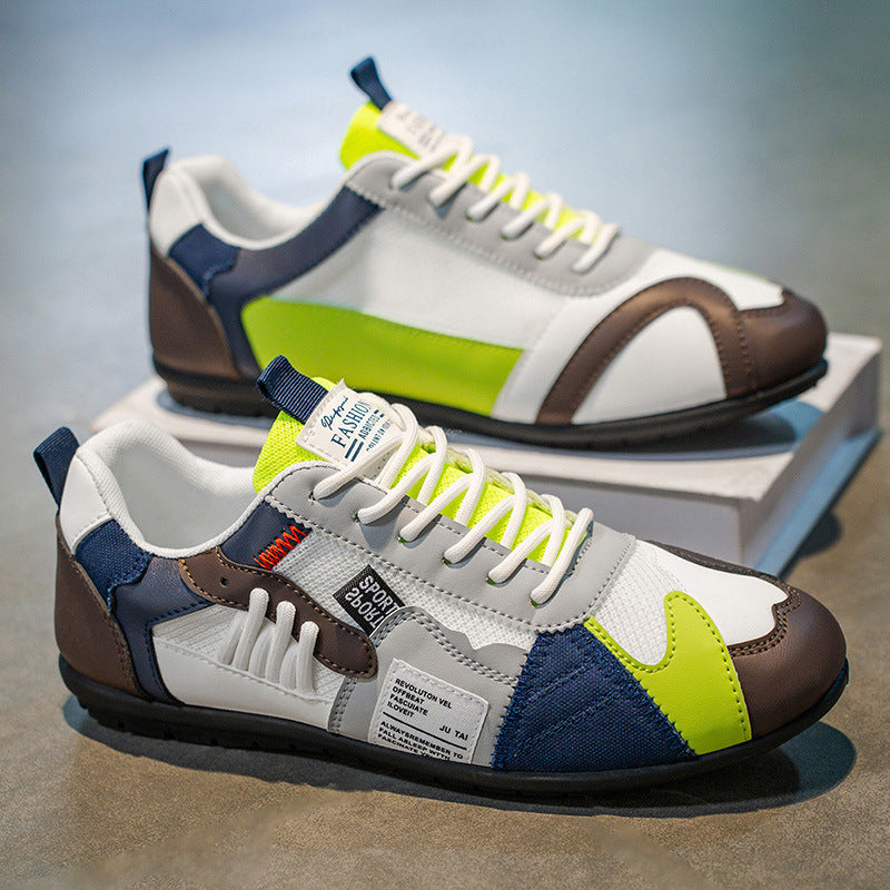 Ambrose - Sneakers Retro in Pelle e Mesh