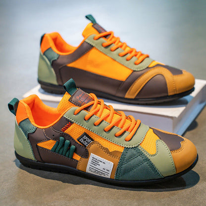 Ambrose - Sneakers Retro in Pelle e Mesh