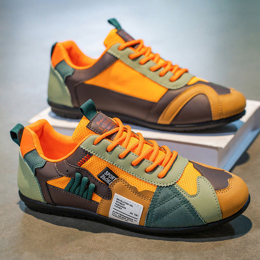 Ambrose - Sneakers Retro in Pelle e Mesh