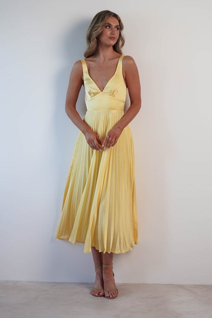 Veloria - Abito Maxy Plissettato Fluttuante