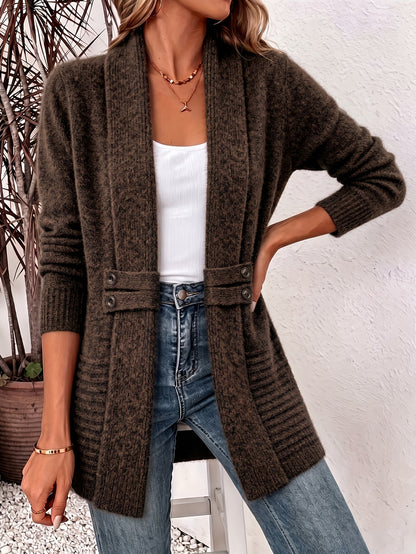 Felecia - Cardigan con cintura a metà lunghezza