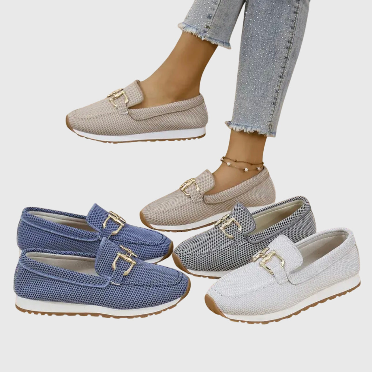 Nina - Mocassino Sneaker con Bit